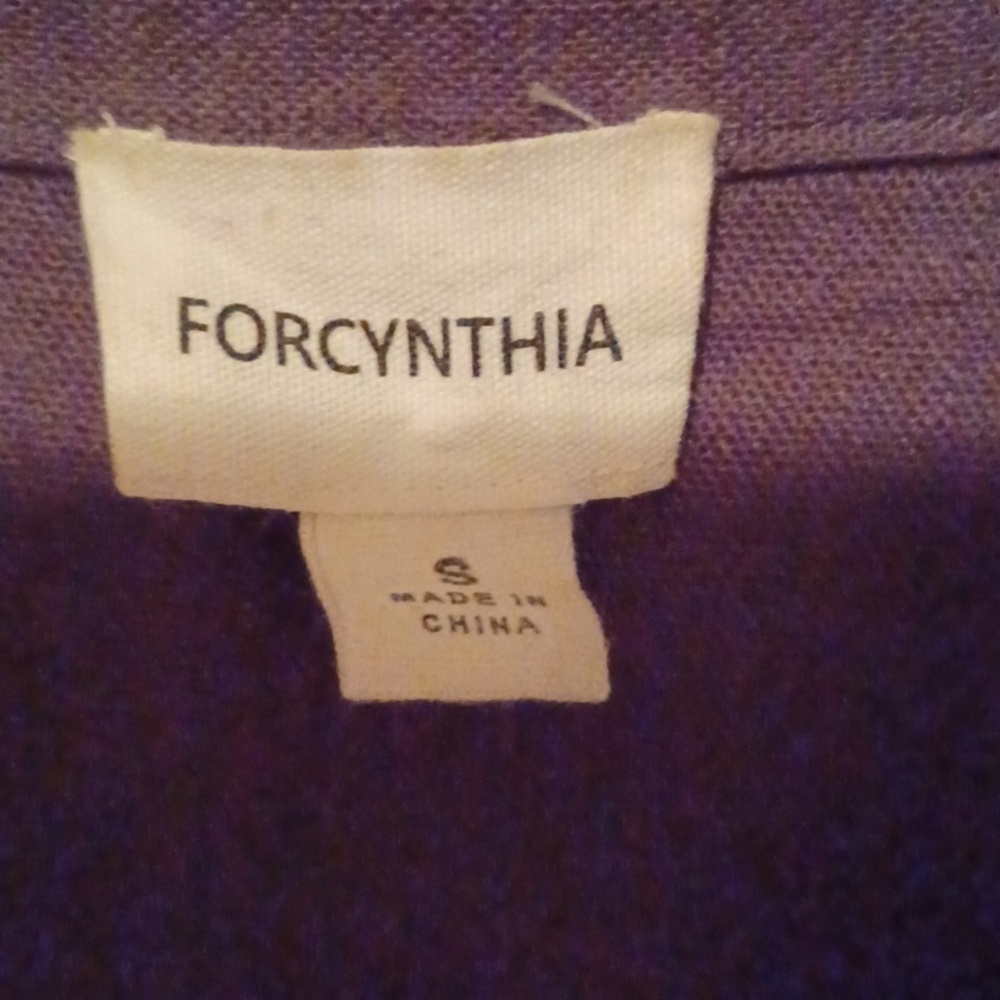 Gray Forcynthia Dress With Uneven Hem And Large Pockets Women's Size Small - Picture 6 of 8